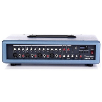 Studiomaster Event 14 - wzmacniacz 2x50W z mikserem 4 wejścia mikr. MP3 USB