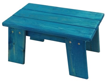 STOŁEK TABORET MAŁY DREWNIANY STOŁECZEK KUCHENNY PODEST RYCZKA