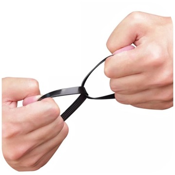 ЗАЖИМЫ 3x250мм КАБЕЛЬНЫЕ СТЯЖКИ КАБЕЛЬНЫЕ СТЯЖКИ МОЛНИИ 100 ШТ. ПРОЧНЫЕ