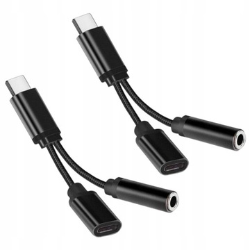 2 sztuk Usb do Audio Jack Adapter