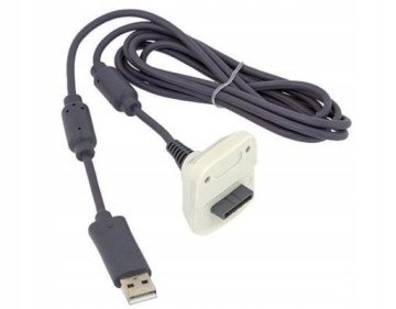 USB-КАБЕЛЬ ЗАРЯДНОЕ УСТРОЙСТВО ДЛЯ XBOX 360 ЗАРЯЖАЙТЕ И ИГРАЙТЕ БЕСПРОВОДНАЯ ПАНЕЛЬ