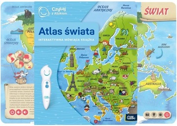 ИНТЕРАКТИВНАЯ КНИГА АЛЬБИК АТЛАС КАРТЫ МИРА