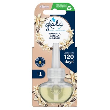 WKŁAD DO ODŚWIEŻACZA POWIETRZA GLADE OLEJEK ROMANTIC VANILLA BLOSSOM 20ML