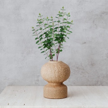 SZTUCZNE KWIATY gałązka eukaliptusa 95 cm kompozycje do wazonu wytrzymałe