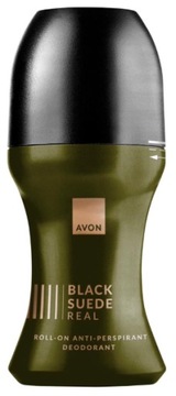 avon BLACK SUEDE REAL męski dezodorant antyperspirant w kulce 50 ml 20768