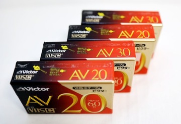 2 кассеты Victor AV30 *VHS-C* ТОЛЬКО НОВЫЕ кассеты - Уникальный набор * ЯПОНИЯ!