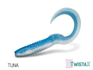Sztuczna przynęta/guma Delphin TwistaX Eeltail UVs / 1szt 15cm/TUNA