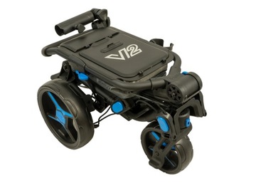 Tri-360 V2 Трехколесный гольф-кар с ручным управлением, черный/