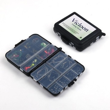 РЫБАЛОЧНЫЙ НАБОР АКСЕССУАРЫ ДЛЯ РЫБАЛКИ 191 ЭЛЕМЕНТ VICLOON