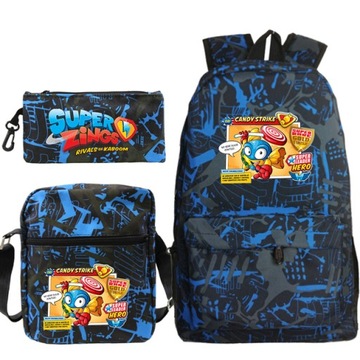 Niestandardowy plecak 3DMochila Super Zings tornis