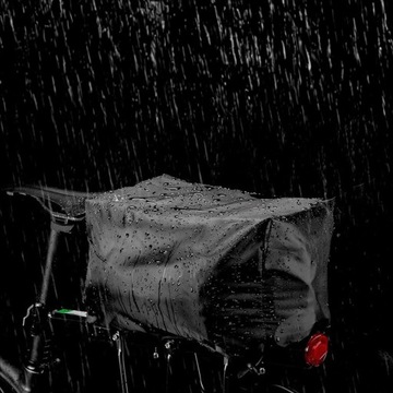 РОЗЕТКА ДЛЯ ВЕЛОСИПЕДА СУМКА ДЛЯ ВЕЛОСИПЕДА НА БАГАЖНИК, ВМЕСТИТЕЛЬНАЯ, ВОДОНЕПРОНИЦАЕМАЯ