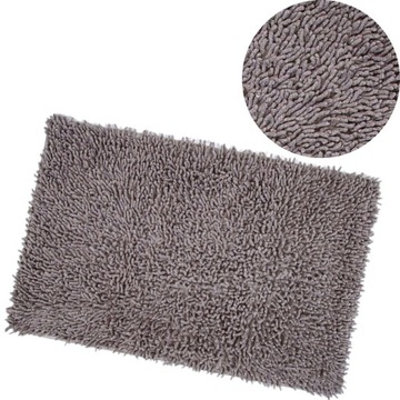 Bawełniany dywanik łazienkowy DION 50x80 szary