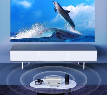 Проектор Светодиодный проектор Android WiFi 5G SMART TV FULL HD 4K 13500lm Bluetooth