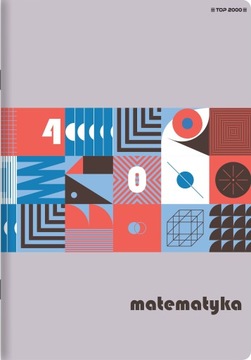 Zeszyt ze ściągami A5 60 kartek MATEMATYKA TOP2000
