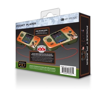 МИНИ ПОРТАТИВНАЯ КОНСОЛЬ РЕТРО CONTRA DGUNL-3281