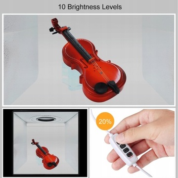 PULUZ Lightbox Мини-световой короб для фотостудии с 6 цв.