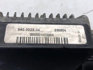 MODUL VENTILÁTOR FORD FOCUS II 940002904 1.6 116KM 04-13 ŘÍZENÍ