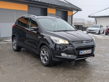 Ford Kuga II SUV 2.0 Duratorq TDCi 163KM 2013 Ford Kuga Panorama Navi Radar Kamera Alu Tempomat Serwis Gwarancja 2.0, zdjęcie 13