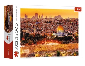 Puzzle Trefl Dachy Jerozolimy 3000