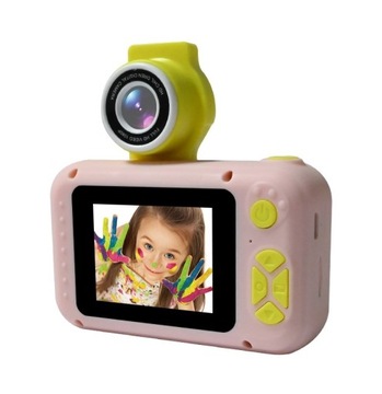 Cyfrowy aparat fotograficzny dla dzieci różowy Denver KCA-1350 40 Mpx