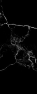 Черная маркина 280x110см глянец