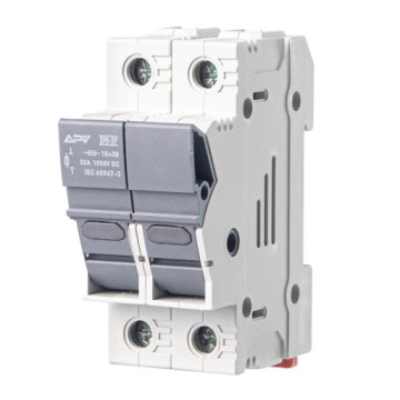 APV PODSTAWA BEZPIECZNIKOWA 1000V 10X38 DC TUV 2P