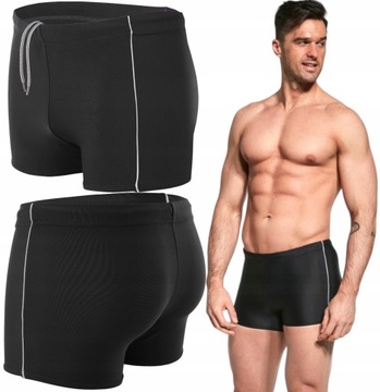 Kąpielówki męskie bokserki na basen spodenki pływackie szorty 7XL AQUASPORT