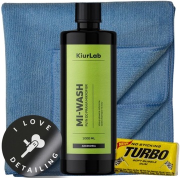 KiurLab MI-WASH Płyn do prania mikrofibr 1L