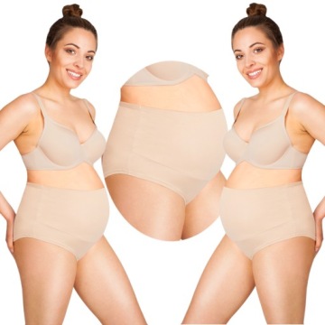 Трусики для беременных с контурной высокой панелью.