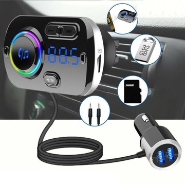 АВТОМОБИЛЬНЫЙ FM-ПЕРЕДАТЧИК BLUETOOTH MP3-ПЛЕЕР USB-РУКОВОДСТВО КОМПЛЕКТ