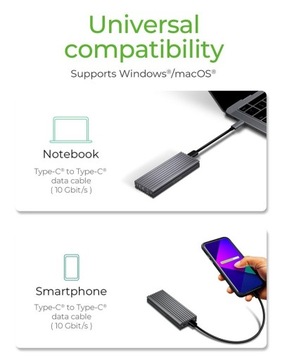 ICYBOX IB-1817M-C31 SSD-корпус M.2 NVMe