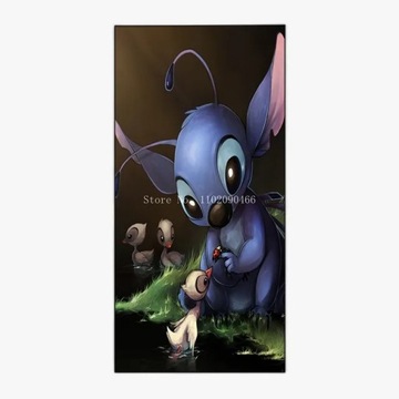 Śliczne Lilo Stitch; Stitch ręcznik kąpielowy dla dzieci Cartoon dzieci