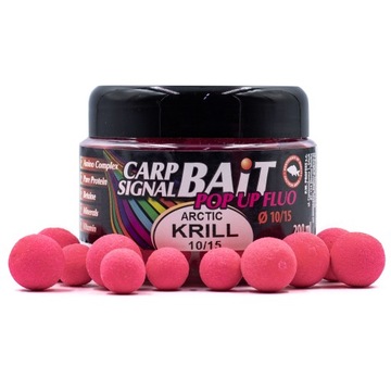 Kulki haczykowe pop up fluo ARCTIC KRILL 10/15 mm Profess