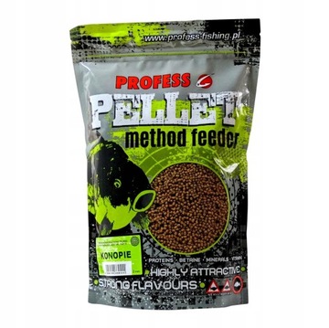 PROFESS Micro Pellet do Metody - KONOPIE 2mm/700g