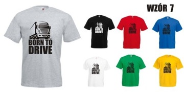 KOSZULKA Z NADRUKIEM DLA KIEROWCÓW TIRÓW TRUCK TIR