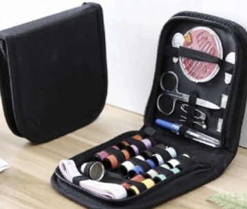 МИНИ-РУЧНАЯ ПОРТАТИВНАЯ ШВЕЙНАЯ МАШИНА + НАБОР МАШИННЫХ ИНСТРУМЕНТОВ Нитки Иглы