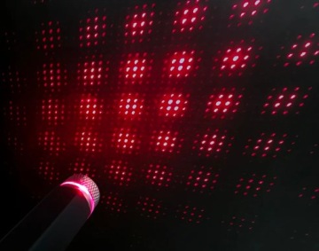 USB LED АВТОМОБИЛЬНЫЙ ПРОЕКТОР ЗВЕЗДЫ КРАСНЫЕ