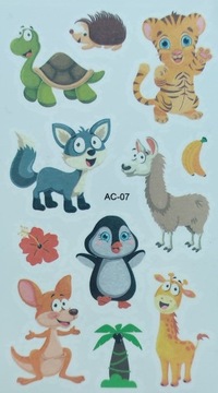 TATUAŻ TYMCZASOWY ZMYWALNY DLA DZIECI