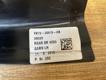 DEKORACE DVEŘE LEVÝ ZADNÍ LAND ROVER DISCOVERY SPORT L550 OE FK72-25515-AB
