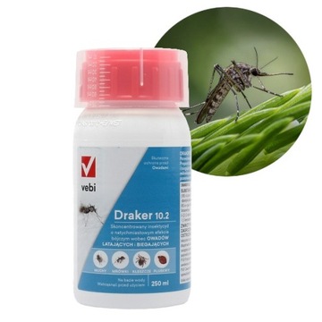 DRAKER 250ML PRZECIWKO KOMAROM, MRÓWKOM, MUCHOM