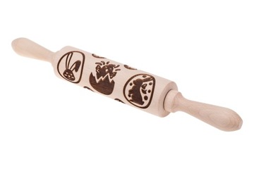 Wielkanoc grawerowany wałek do ciasta odette 16cm WZ1