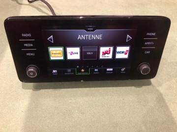 SKODA SCALA KAMIQ РАДИО MIB3E DAB 654035869D