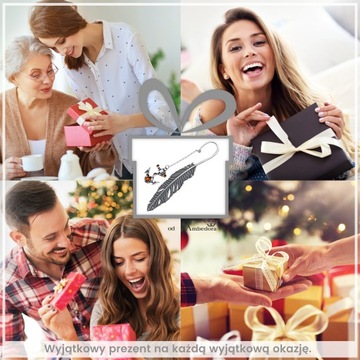 Duża srebrna zakładka do książki KOTWICA