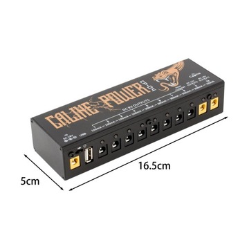 Efektor gitarowy Zasilacz Efekt Płytka pedałowa 18V 1A dla 9V/12V/18V