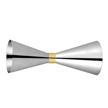 Jigger w stylu japońskim Podwójny Jigger koktajlowy ze stali nierdzewnej 30 45ml, srebrny