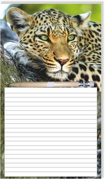 NOTES Z MAGNESEM NA LODÓWKĘ MAGNES OŁÓWEK 1szt