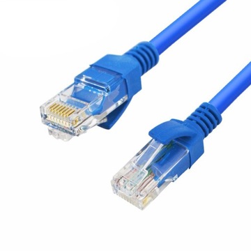 186 KABEL SIECIOWY LAN ETHERNET RJ45 UTP CAT6 5M
