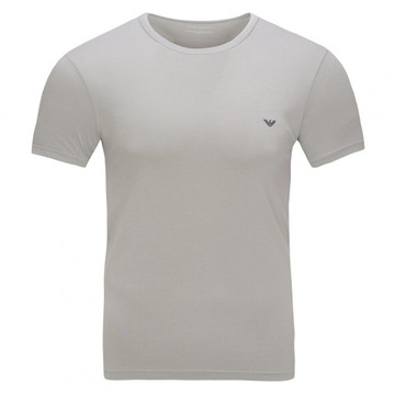 Emporio Armani t-shirt koszulka męska szara crew-neck L