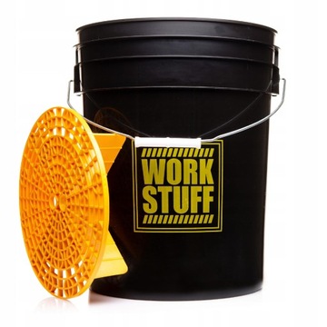 Work Stuff Wiadro Black Rinse + Separator