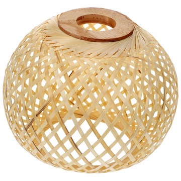 Klosz dekoracyjny do domu Klosz do salonu BOHO DECOR Klosz bambusowy